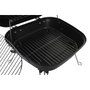 DKD Home Decor Barbacoa de Sobremesa en Acero Negro