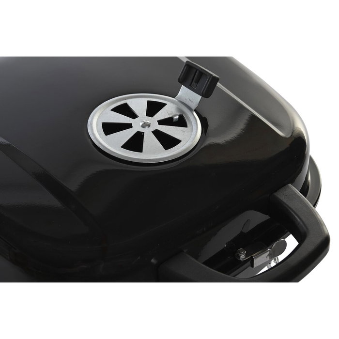 DKD Home Decor Barbacoa de Sobremesa en Acero Negro DKD Home Decor Barbacoa de Sobremesa en Acero Negro