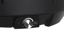 DKD Home Decor Barbacoa Negro Plateado Acero y PVC 34.5 x 25 x 34.5 cm