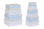 DKD Home Decor Caja Kids Multicolor 33.5 x 15.5 x 43.5 cm Set de 10