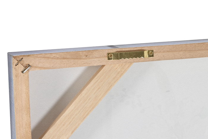 DKD Home Decor Cuadro Shabby Multicolor 2.8 x 100 x 100 cm (2 Unidades)