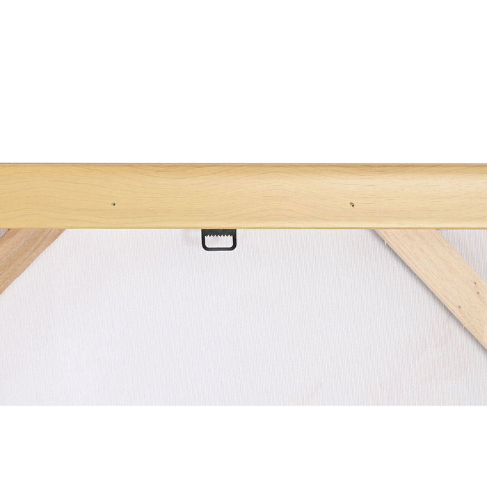 DKD Home Decor Cuadro Lienzo Florero Set de 2 Unidades Beige