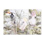DKD Home Decor Set de 3 Cuadros sobre Lienzo Abeto Tropical 90x3x190 cm