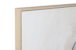 DKD Home Decor Cuadro Romántico Azul Marrón Bailarina 4 x 140 x 100 cm Lienzo PS (2 Unidades)