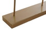 DKD Home Decor Decoración Metal Abstracto Dorado 58x9x60