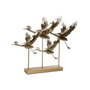 DKD Home Decor Decoración Metal Garzas Dorado
