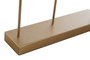 DKD Home Decor Decoración Metal Garzas Dorado