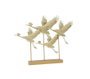 DKD Home Decor Decoración Metal Garzas Dorado