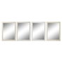 DKD Home Decor Set de 4 Espejos Soft Tropic Surtido 70x2x97 cm