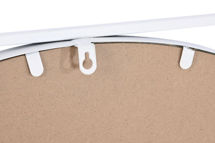 DKD Home Decor Espejo Loft Blanco 3 x 85.5 x 85.5 cm
