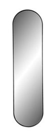 DKD Home Decor Espejo de Hierro Negro 30x2x120 cm
