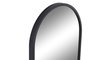 DKD Home Decor Espejo de Hierro Negro 30x2x120 cm