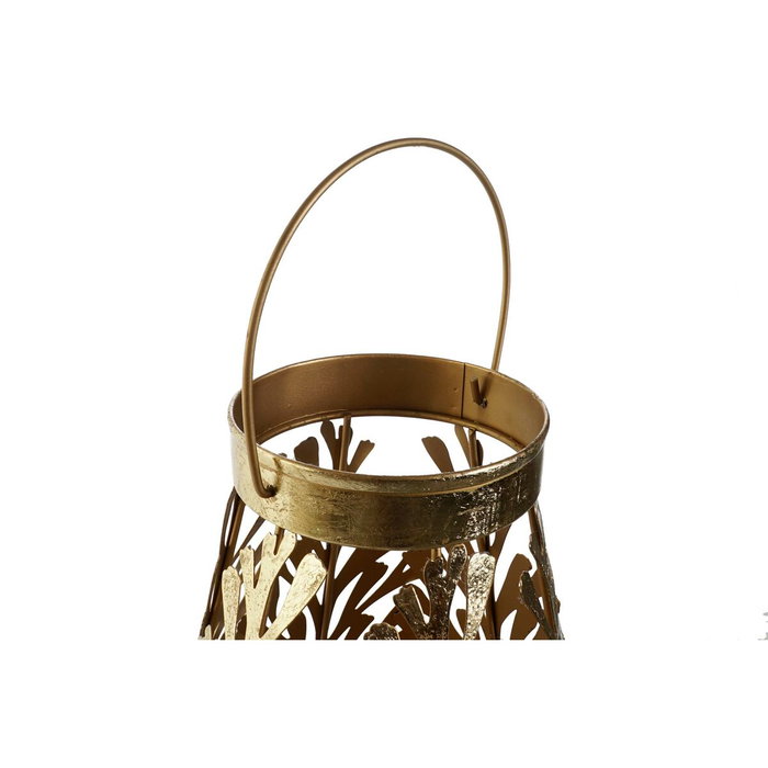 DKD Home Decor Farola Metal Dorado 25x25x42 cm DKD Home Decor Farola Metal Dorado 25x25x42 cm