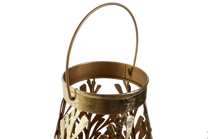 DKD Home Decor Farola Dorada Metal 25 x 42 x 25 cm