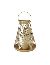 DKD Home Decor Farola Dorada Metal 25 x 42 x 25 cm