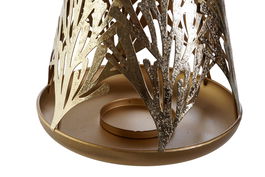 DKD Home Decor Farola Dorada Metal 25 x 42 x 25 cm