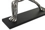 DKD Home Decor Figura de Yoga Surtido de 3 Piezas en Aluminio y MDF