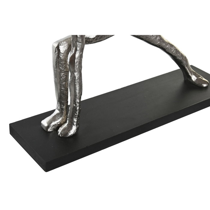 DKD Home Decor Figura de Yoga Surtido de 3 Piezas en Aluminio y MDF
