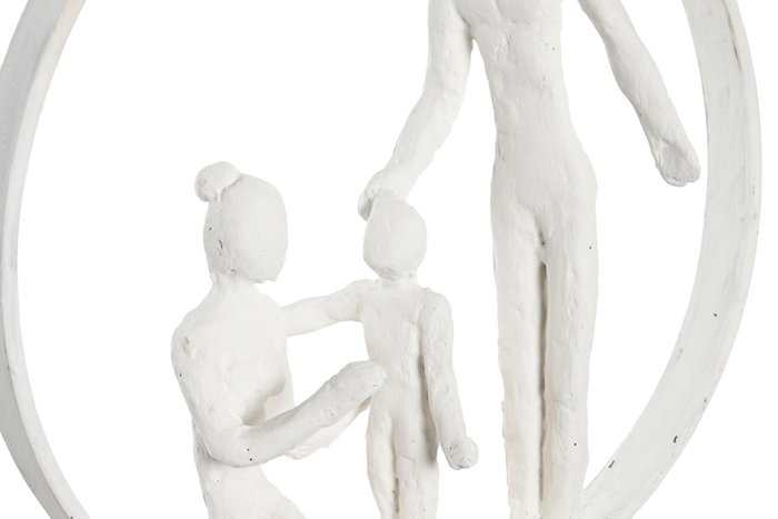 DKD Home Decor Figura Urban Blanco Marrón