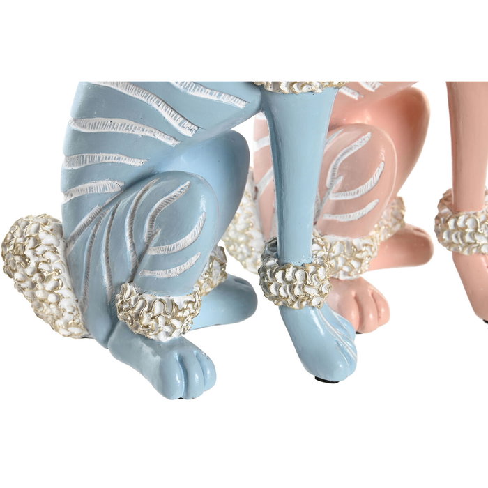 DKD Home Decor Figura de Perro Caniche en Resina, Surtido de 2 Unidades DKD Home Decor Figura de Perro Caniche en Resina, Surtido de 2 Unidades