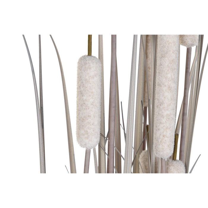DKD Home Decor Planta PVC Junco Gris Claro 45x45x150 cm