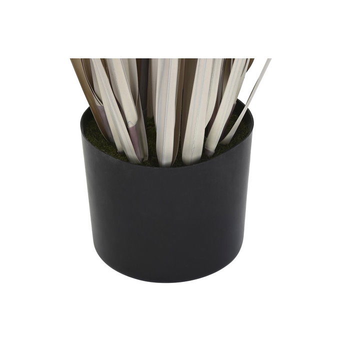DKD Home Decor Planta PVC Junco Gris Claro 45x45x150 cm