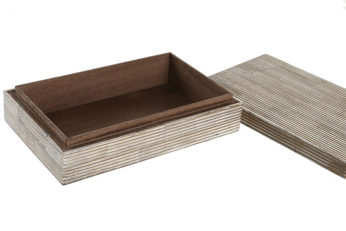 DKD Home Decor Joyero Colonial Crema 13 x 5.5 x 20.5 cm