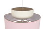 DKD Home Decor Lámpara Techo Urban Verde Jade Rosa Palo 40x30x40 cm