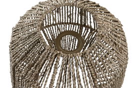 DKD Home Decor Pantalla Balines Natural Seagrass 30 x 28 x 30 cm