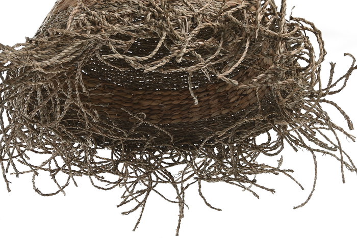 DKD Home Decor Pantalla Boho Natural Seagrass 56 x 52 x 56 cm DKD Home Decor Pantalla Boho Natural Seagrass 56 x 52 x 56 cm