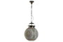 DKD Home Decor Lámpara de Techo Mosaico Multicolor Cristal y Metal