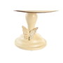 DKD Home Decor Centro de Mesa de Resina y Espejo con Mariposas, Beige