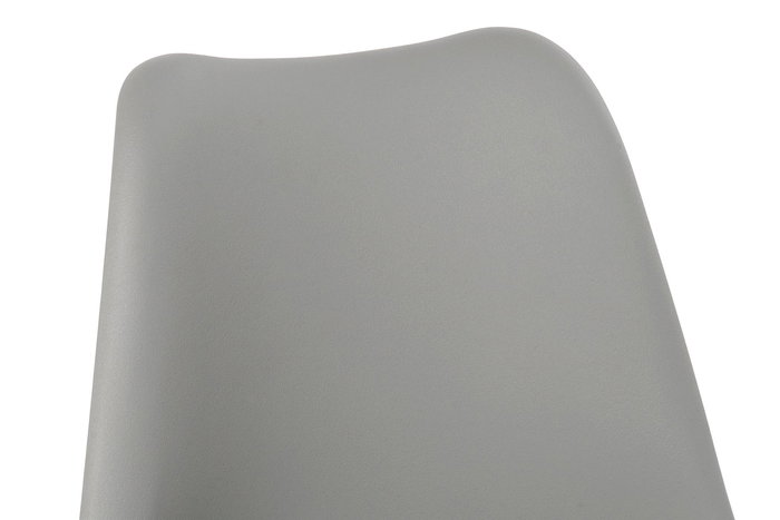 DKD Home Decor Silla Jiete basics Scandi Gris Natural 48 x 83 x 55 cm PP PU Haya Espuma