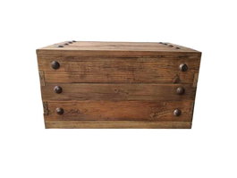 DKD Home Decor Mesa Centro Oriental Marron Oscuro 78 x 59 x 41 cm