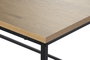 DKD Home Decor Mesa de Centro de Metal y MDF 110x60x44,5 cm