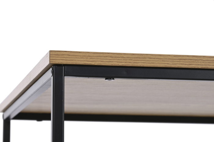 DKD Home Decor Mesa de Centro de Metal y MDF 110x60x44,5 cm