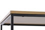 DKD Home Decor Mesa de Centro de Metal y MDF 110x60x44,5 cm