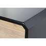 DKD Home Decor Buffet de Madera Negro 120x40x90,5 cm