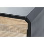DKD Home Decor Mueble TV de Madera Negro 120x50x58