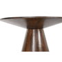 DKD Home Decor Mesa de Comedor Mango 120x120x76 Marrón Oscuro