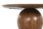 DKD Home Decor Mesa Centro Scandi Marron Oscuro Acacia 80 x 80 x 38 cm