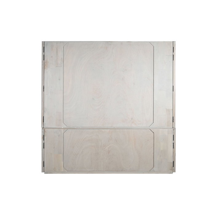 DKD Home Decor Vitrina Jamun Cristal Gris 177x40x180