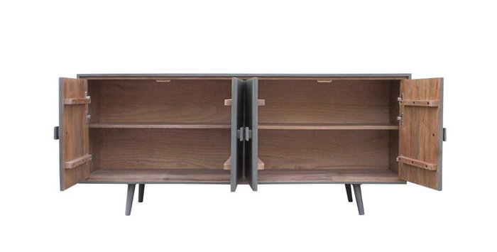 DKD Home Decor Buffet Moderno 177 x 75 x 38 cm Madera Jamun DKD Home Decor Buffet Moderno 177 x 75 x 38 cm Madera Jamun