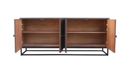 DKD Home Decor Buffet Marron Oscuro 177 x 75 x 38 cm
