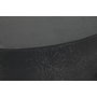 DKD Home Decor Mesa de Centro de Mango y Metal Negro 90x90x45 cm