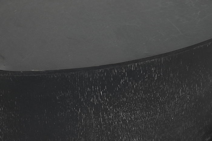 DKD Home Decor Mesa de Centro Negro Bronce 90 x 90 x 45 cm