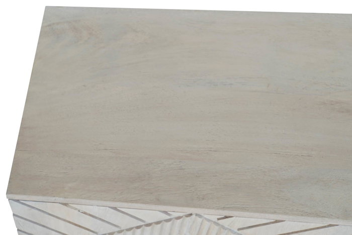 DKD Home Decor Mueble TV Mango y Metal Rombo Beige 175x40x60 DKD Home Decor Mueble TV Mango y Metal Rombo Beige 175x40x60