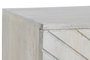 DKD Home Decor Mueble TV Mango y Metal Rombo Beige 175x40x60