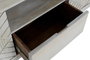 DKD Home Decor Mueble TV Mango y Metal Rombo Beige 175x40x60