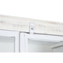 DKD Home Decor Estantería Moderna Blanco con 4 Puertas y 6 Estantes
